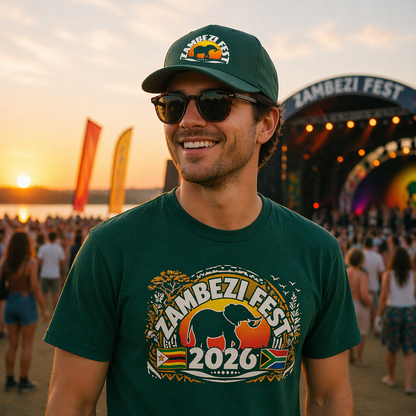 Zambezi Fest Five Panel Baseball Caps