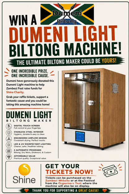 Raffle - Dumeni LITE Biltong and Dry Wors Maker