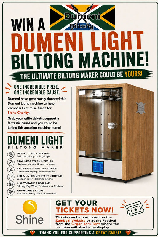 Raffle - Dumeni LITE Biltong and Dry Wors Maker