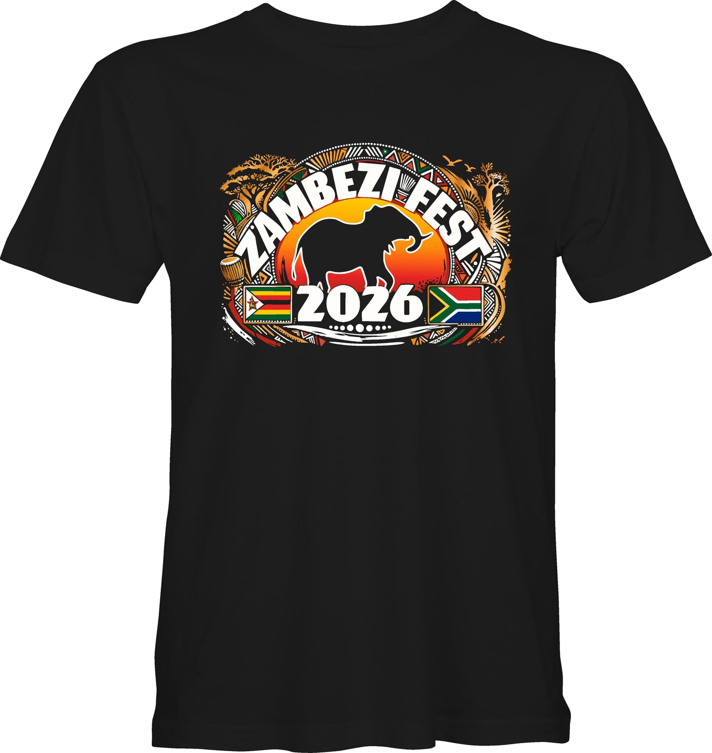 Official Zambezi Fest 2026 - T-shirt